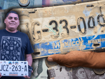 La Secretaría de Hacienda Pública exhortó a los contribuyentes a no dejar el trámite de cambio de placas para el último momento. ESPECIAL/Gobierno de Jalisco/Canva