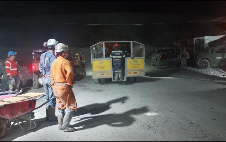 El accidente en la mina de Sinaloa del pasado 25 de marzo revive el debate sobre la seguridad que hay en ellas en México. X / @CNPC_MX