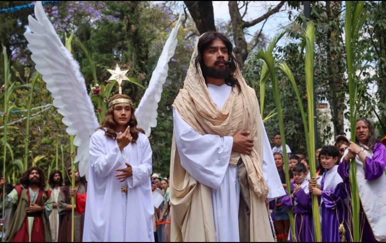 La Semana Santa 2026 arrancó en Iztapalapa con el tradicional Domingo de Ramos. SUN/L. Camacho