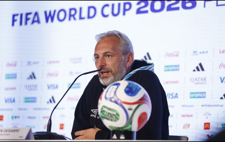 El técnico se mostró confiado en la preparación de su plantel. EFE/ F. Guasco.