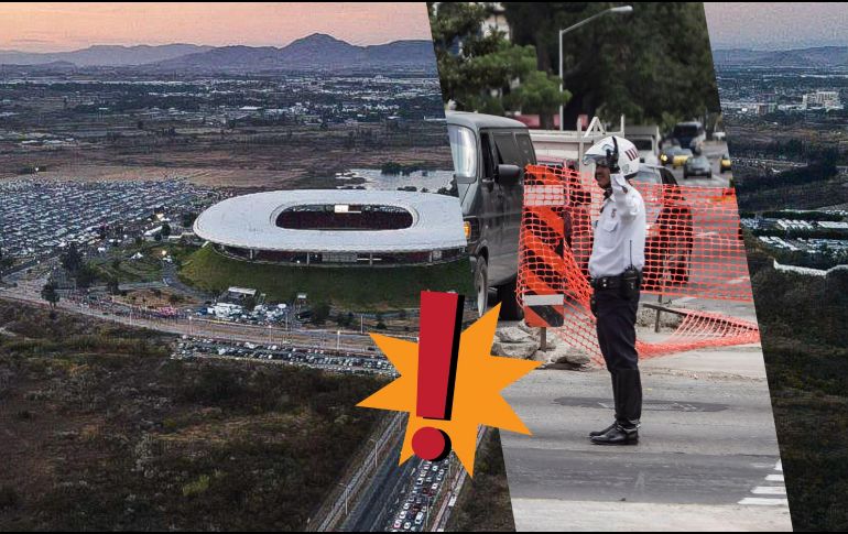 El comisario de Vialidad, Jorge Alberto Arizpe, indicó que se implementarán carriles de contraflujo con el fin de agilizar las salidas hacia avenidas. EL INFORMADOR / ARCHIVO