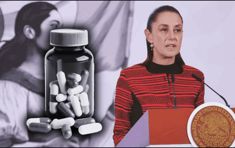 Sheinbaum afirmó que el gobierno trabaja para cerrar esa brecha mediante ajustes logísticos y seguimiento permanente al suministro de medicamentos. EFE/ARCHIVO