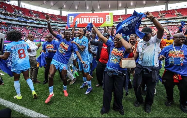 La República Democrática del Congo tendrá que competir en el penúltimo sector del Mundial junto con Portugal, Colombia y Uzbekistán. EL INFORMADOR/ A. NAVARRO.