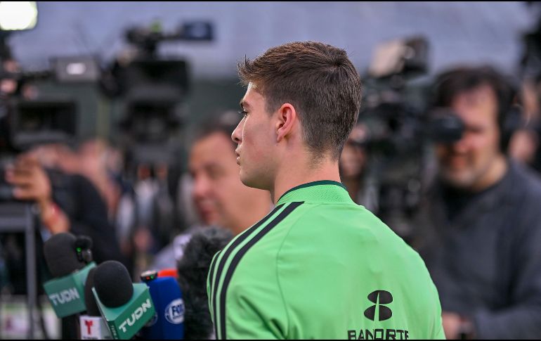 Aspectos durante el entrenamiento de la Selección Nacional de México, en la cancha del estadio Soldier Field previo al partido de preparación. IMAGO7