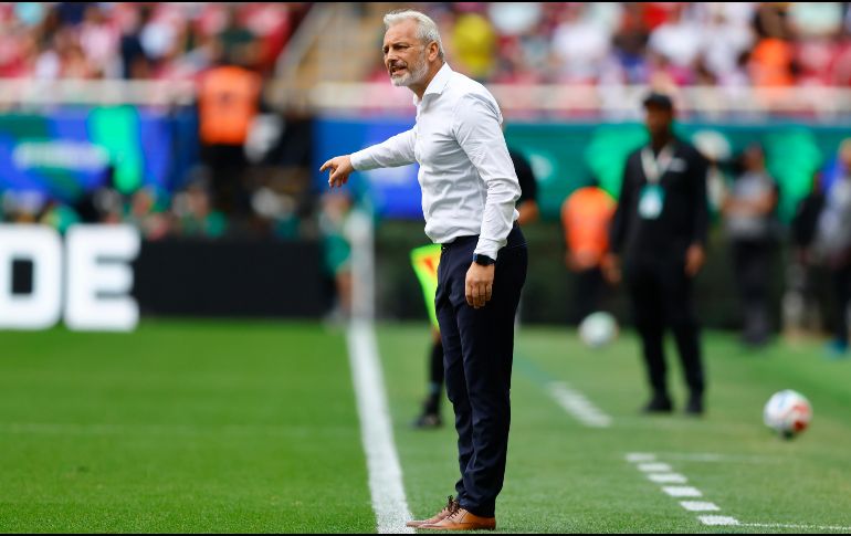 El técnico reconoció que el rendimiento no fue el ideal durante todo el encuentro. EFE/ F. Guasco.