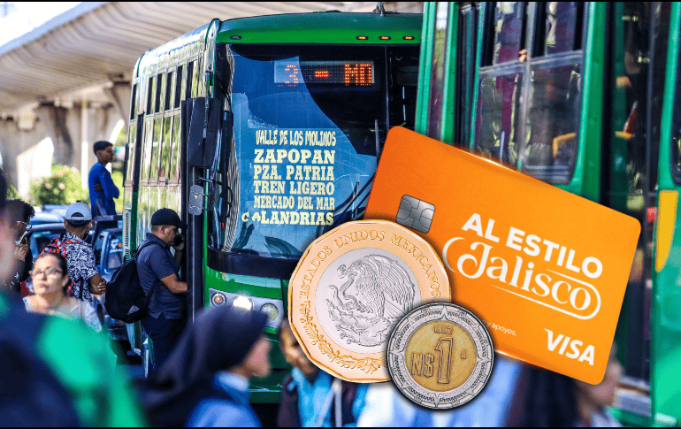 Este 1 de abril entró en vigor la tarifa de 11 pesos al servicio de transporte público. EL INFORMADOR/ARCHIVO