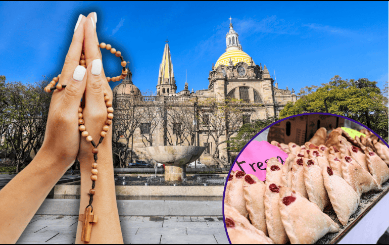 La costumbre de visitar siete templos durante el Jueves Santo tiene como propósito principal acompañar espiritualmente a Jesucristo en los diferentes momentos de su Pasión. EL INFORMADOR/ARCHIVO ESPECIAL/Canva