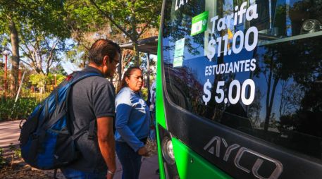 Además del costo de 11 pesos para los usuarios en general, habrá tarifa preferencial de 5.50 y cinco pesos para usuarios como adultos mayores o estudiantes. EL INFORMADOR/J. Acosta