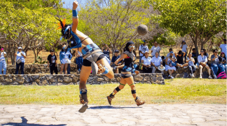 Durante la exhibición, los visitantes podrán presenciar dos variantes de este juego ancestral. ESPECIAL