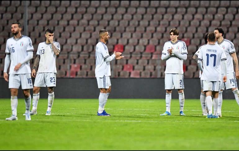 La selección italiana sufrió un nuevo golpe al quedar eliminada a manos de Bosnia y Herzegovina. EFE/ N. SALJIC.