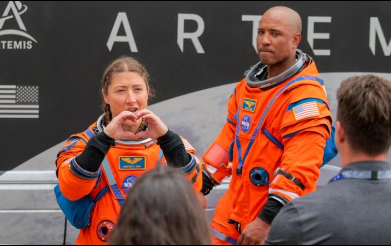 Koch, astronauta de NASA, cuenrta con carrera en ciencia y exploración extrema global y retos. AFP