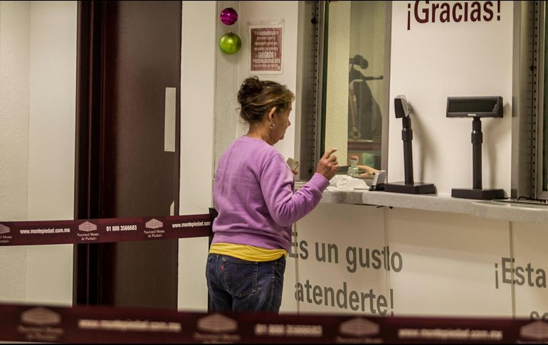 Los Montecitos seguirán las mismas reglas de empeño, refrendo, intereses y remate que los establecimientos tradicionales del Monte de Piedad. EL INFORMADOR/Archivo