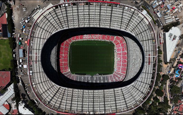 El Estadio Azteca albergará la inauguración de la Copa del Mundo con el partido México vs. Arabia Saudita. Ayer solo estaban disponibles entradas de más de 53 mil pesos. AP/T. Pérez