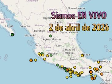 EN VIVO | Sismos en México | Jueves 2 de abril. ESPECIAL / SSN