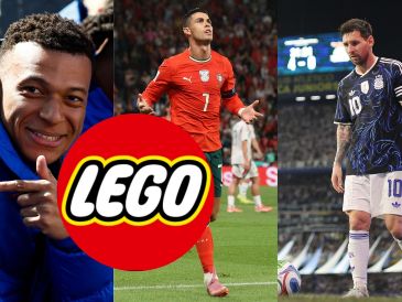 LEGO logró reunir a CR7, Messi, Mbappé y Vinícius para jugar, y no precisamente al futbol. EFE / ARCHIVO