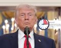 Este fue el mensaje de Donald Trump respecto a la guerra en Irán esta mañana de sábado 4 de abril. EFE / ARCHIVO