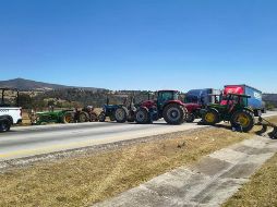 El paro nacional carretero está programado para las 7:00 horas del lunes 6 de abril. FACEBOOK/FrenteNacionalparaelRescatedelCampoMexicanoFNRCM