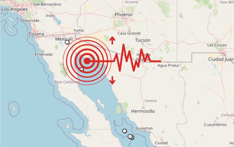 &nbsp;Sismo en Sonora. ESPECIAL / SSN