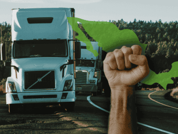 La Asociación Nacional de Transportistas y del Frente Nacional para el Rescate del Campo Mexicano hicieron un llamado a la población para anticipar sus viajes. ESPECIAL/Canva