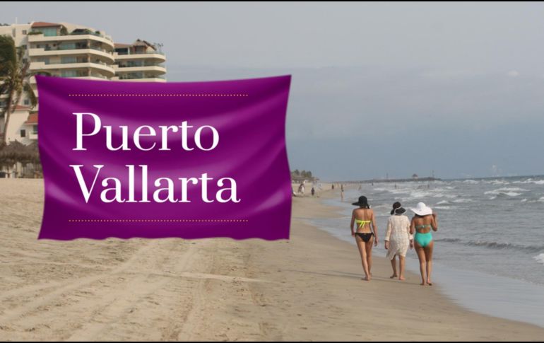 Así se encuentran las playas de Puerto Vallarta este lunes 6 de abril de 2026. ESPECIAL / FACEBOOK Protección Civil y Bomberos Puerto Vallarta