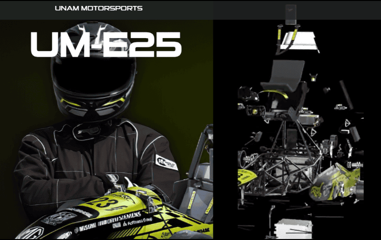 Conoce el vehículo diseñado por la UNAM en colaboración con MG. ESPECIAL / Captura de UNAM Motorsports