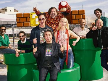 Elenco de famosos que prestaron su voz para la cinta “Super Mario Galaxy: La película”. CORTESÍA
