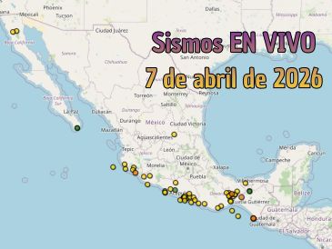 EN VIVO | Sismos en México | Martes 7 de abril. ESPECIAL / SSN