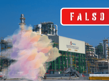 Petróleos Mexicanos informa a la población que la Refinería Olmeca en Dos Bocas opera de manera normal.  X / @Pemex