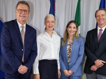 Jean-François Guéganno, Viviane Charpenel, Mariana García de Quevedo Vachez y Alberto Martínez Brun