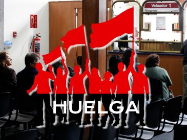 Así ha sido la vida de los trabajadores en huelga del Nacional Monte de Piedad desde hace seis meses. SUN / ARCHIVO