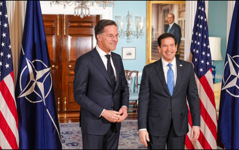 Trump ha criticado abiertamente a la OTAN por no participar activamente en acciones relacionadas con la crisis en Medio Oriente. EFE/F. Everett