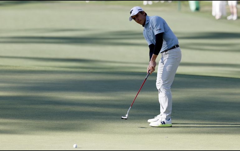 El tapatío Carlos Ortiz tuvo un debut complicado en su regreso a Magnolia Lane. EFE/ E. S. LESSER.