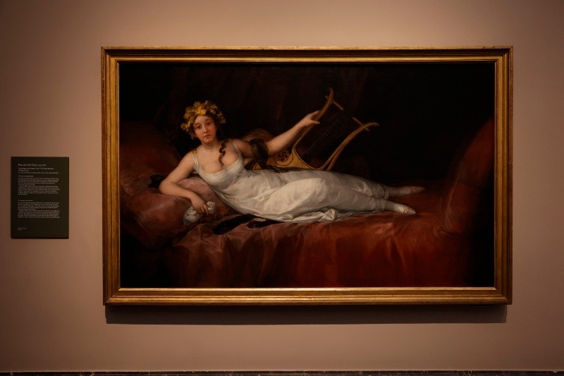 La pintura de Francisco de Goya, que constituye uno de los ejemplos más ilustrativos de la lucha contra el tráfico ilícito de bienes culturales en España. EFE/ARCHIVO