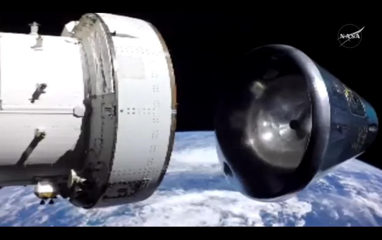 Al entrar en la atmósfera terrestre alcanzarán una velocidad de casi 40 mil kilómetros por hora. EFE/NASA