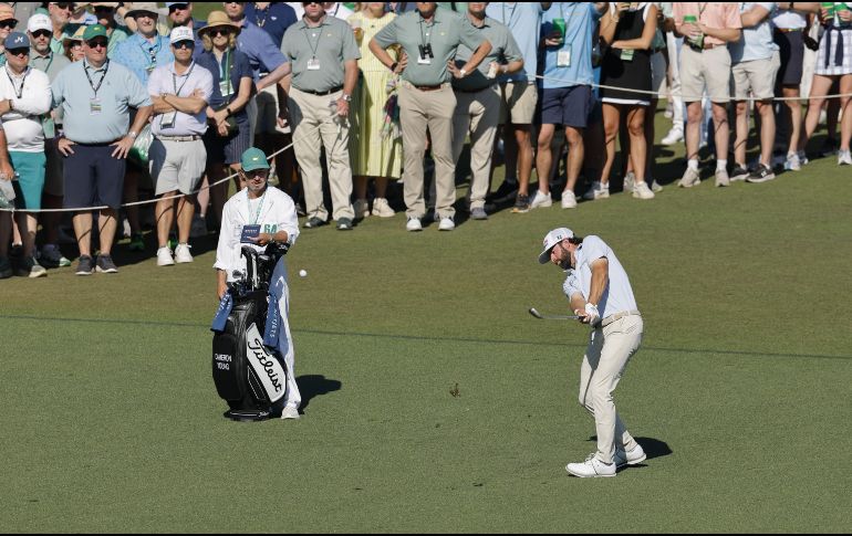 Cameron Young rozó la perfección con una ronda de 65 golpes (-7). EFE/ E. S. LESSER