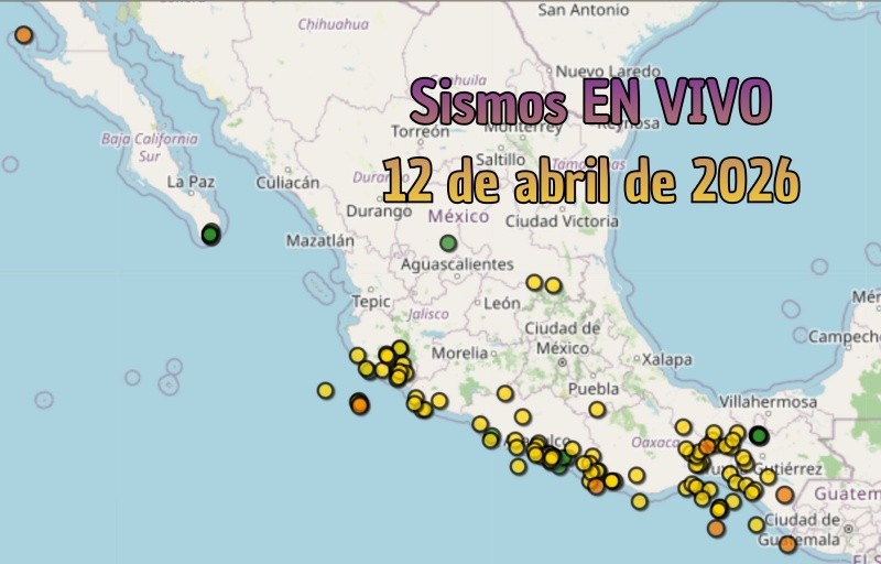 EN VIVO | Sismos en México | Domingo 12 de abril. ESPECIAL / SSN