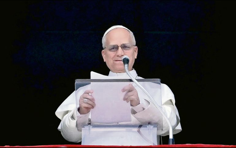 Trump dijo que de no ser por él, León XIV no habría sido elegido Papa. AFP