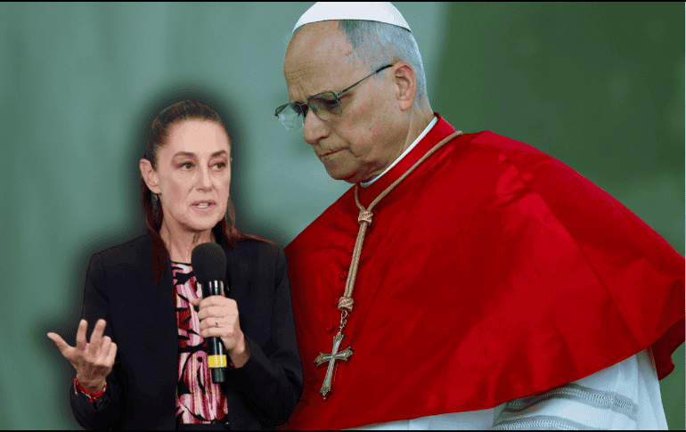 La Presidenta de México afirmó que la posición de su gobierno siempre va a ser la de apoyar la paz y evitó referirse a las críticas de Donald Trump. EFE/EPA/G. Mangiapane SUN/D. Simón