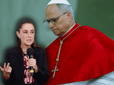 La Presidenta de México afirmó que la posición de su gobierno siempre va a ser la de apoyar la paz y evitó referirse a las críticas de Donald Trump. EFE/EPA/G. Mangiapane SUN/D. Simón