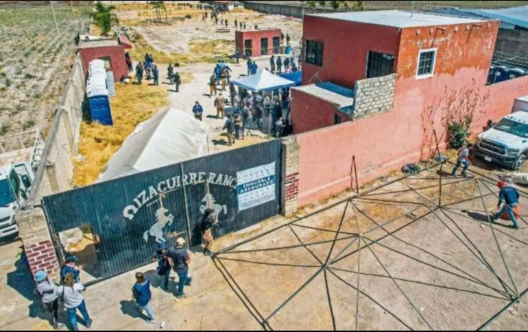 Las diligencias se han mantenido de manera continua como parte de las acciones impulsadas para el esclarecimiento de lo ocurrido en ese punto, identificado como centro de reclutamiento del crimen organizado. EL INFORMADOR / ARCHIVO