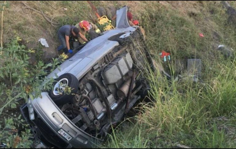 La escena del accidente fue resguardada por las autoridades para recabar evidencias. EL INFORMADOR/ARCHIVO