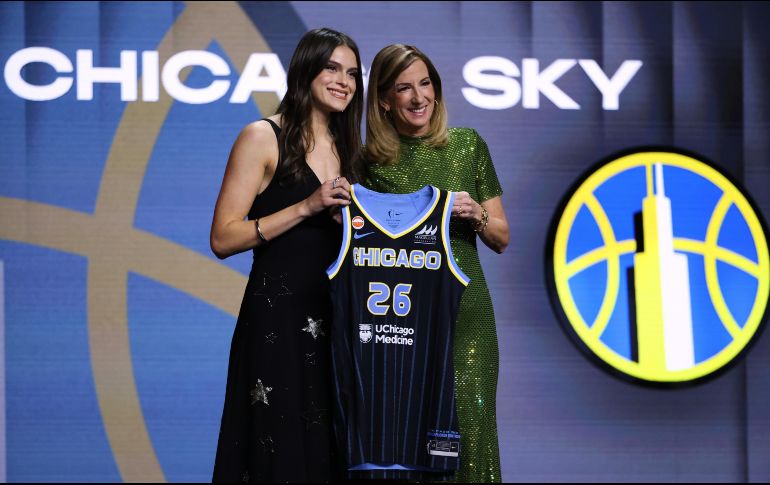 Gabriela Jáquez es la hermana de Jaime, que forma parte del roster del Heat de Miami. Son los primeros hermanos mexicanos en la WNBA y NBA. EFE/A. Colmenares