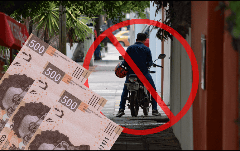 Entre el 1 de enero y el 7 de abril de 2026 se retiraron de circulación dos mil 264 motocicletas por diversas irregularidades. EL INFORMADOR/ARCHIVO