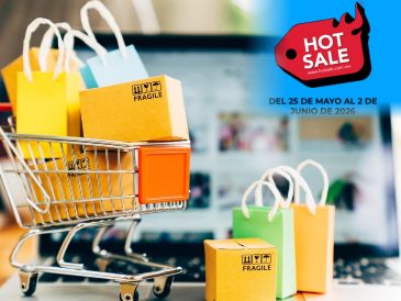 El Hot Sale 2026 promete ser una oportunidad inigualable para renovar los espacios del hogar, actualizar tus dispositivos tecnológicos o planear esas vacaciones soñadas.  ESPECIAL / CANVA y Hot Sale