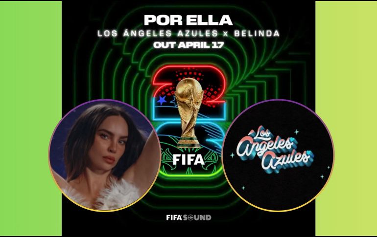 Gianni Infantino publicó desde sus redes sociales que la FFIA trabaja en la producción del álbum musical con motivo de la Copa Mundial 2026. X / @angelesazulesmx / @belindapop / @fifaworldcup_es