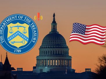 Vista del Capitolio de Estados Unidos; el Departamento del Tesoro anunció sanciones financieras por presuntos vínculos con el Cártel del Noroeste. EFE / ARCHIVO