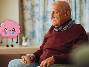 Identificar la depresión en la tercera edad es un reto, ya que frecuentemente se enmascara tras dolencias físicas o se confunde con síntomas de demencia. ESPECIAL / CANVA