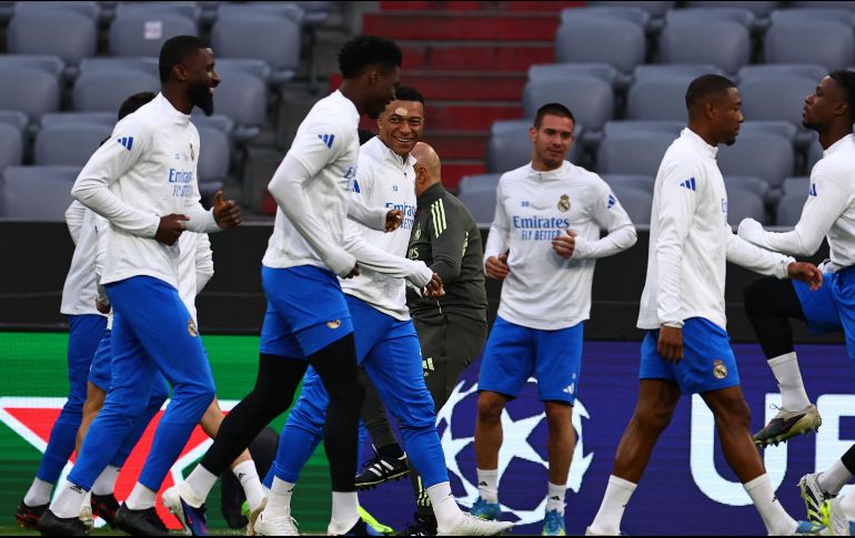 Ganar por dos goles es el marcador ideal para el Real Madrid hoy en Múnich. EFE/A. Szlagyi