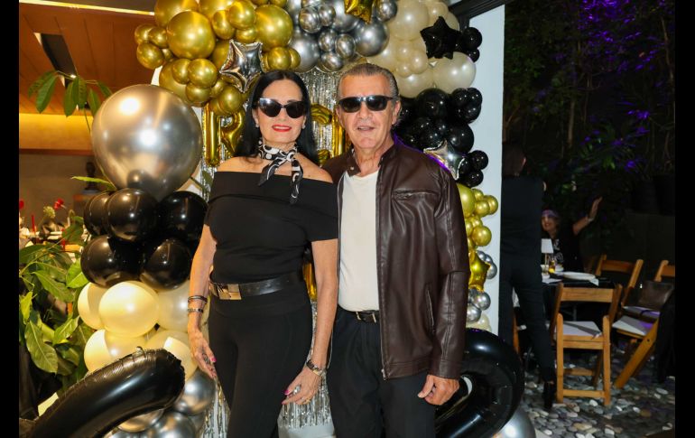 Lorena Hecht y Jorge de Alba Rulfo. GENTE BIEN JALISCO / E. Escamilla