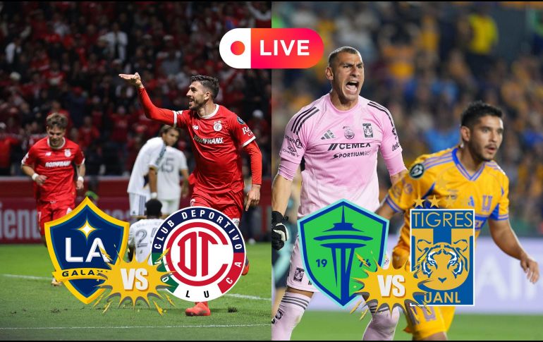 No te pierdas el segundo de dos juegos en Cuartos de Final de la Concachampions de estos dos equipos de la Liga MX. Imago7 / ARCHIVO